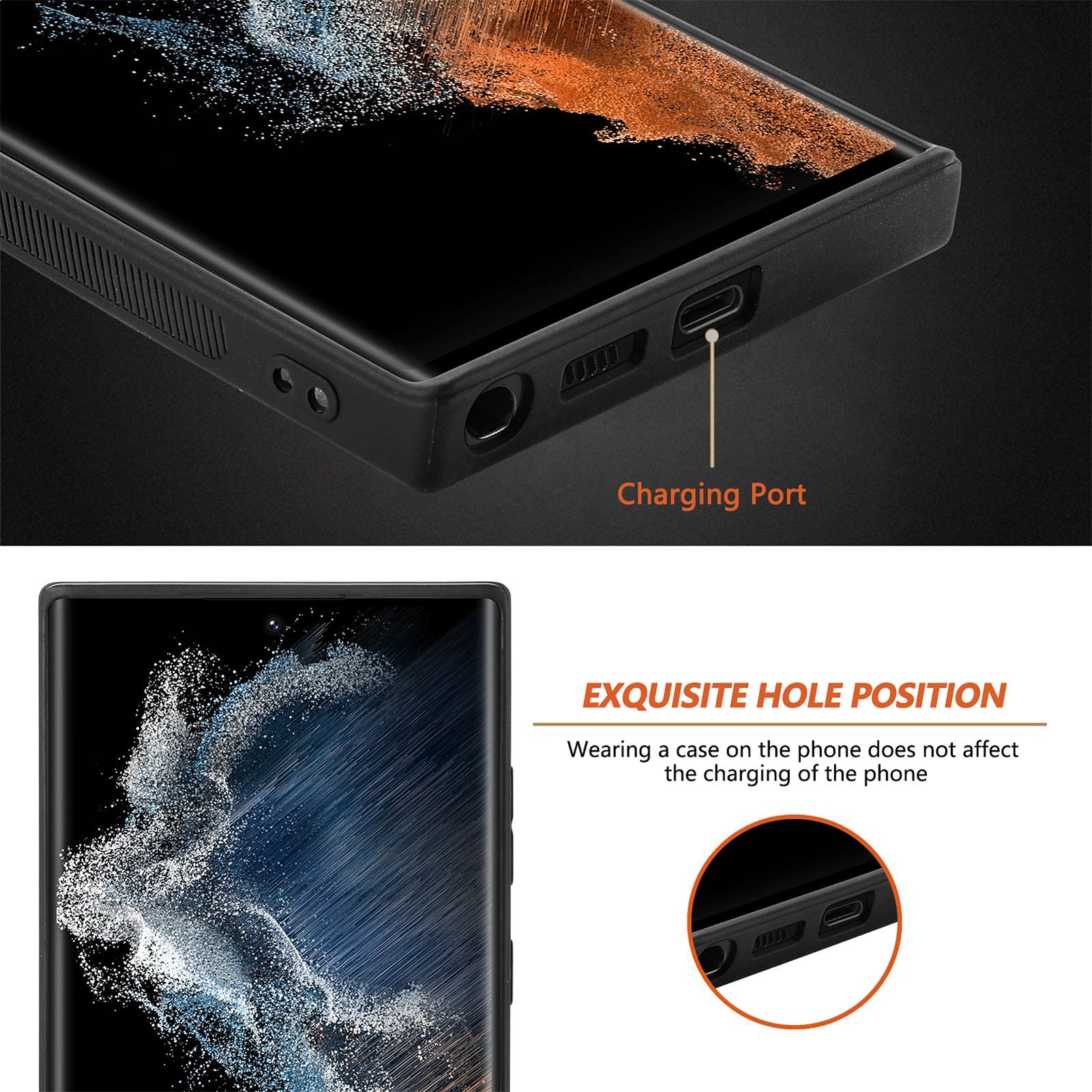 Slim Phone Back Cover For Samsung Galaxy S23 Ultra PC PU Leather TPU Protective Mobile Phone Case Slim Phone Back Cover For Samsung Galaxy S23 Ultra PC PU Leather TPU Protective Mobile Phone Case